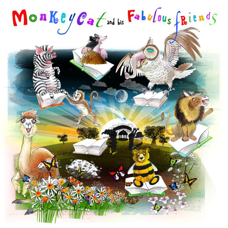 Monkey-Cat and his Fabulous Friends altogether